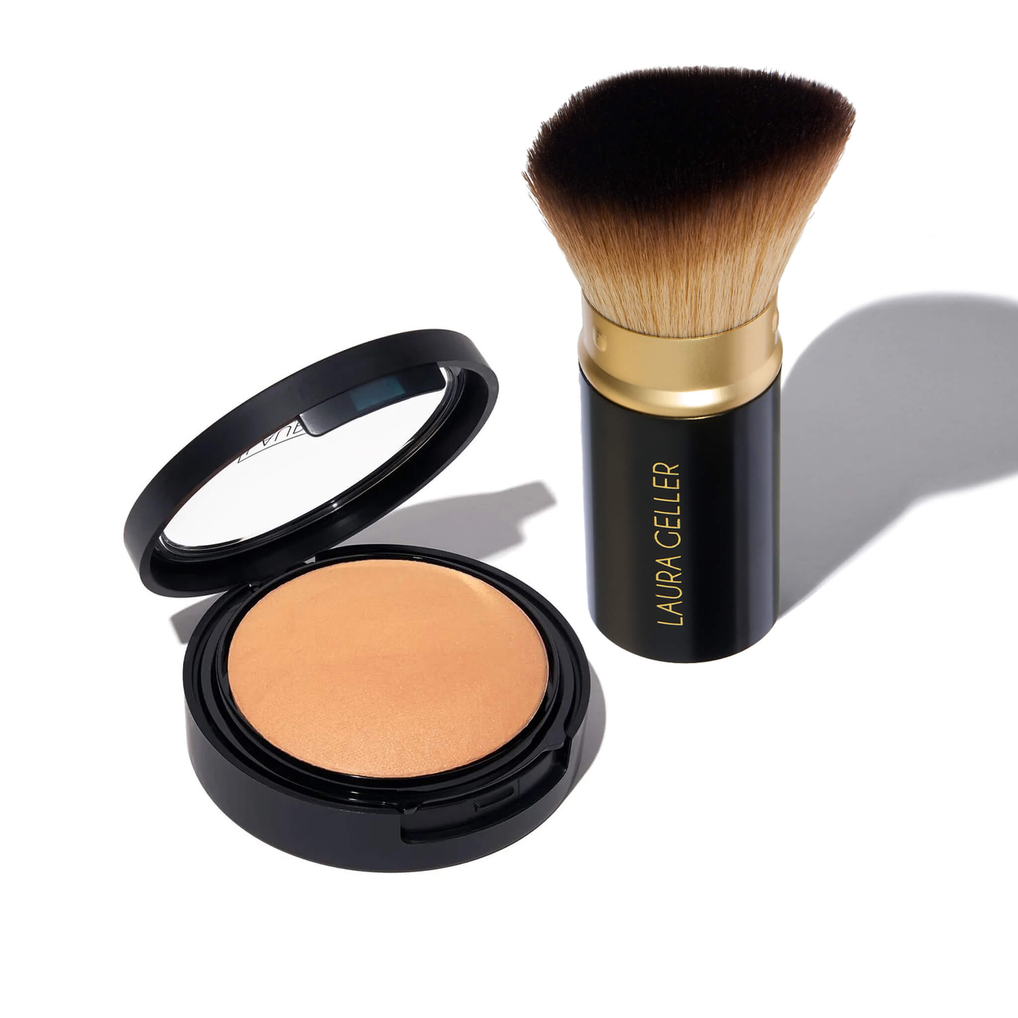 The Foundationals Kit - Matte Finish (2PC) soldier in Golden Medium