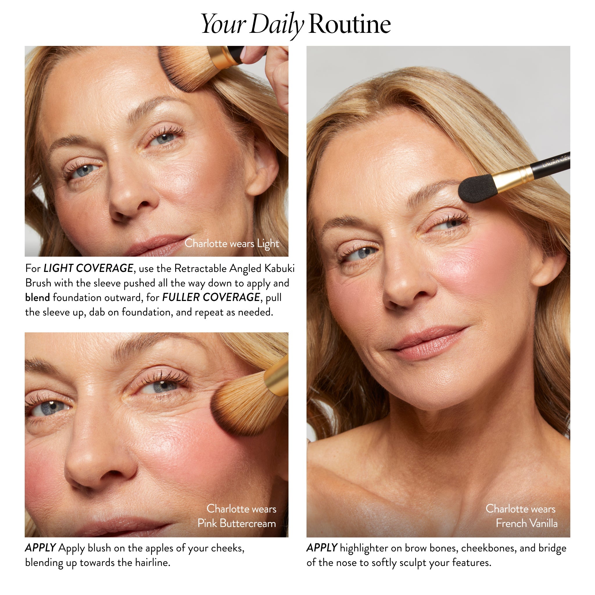Build your own Daily Routine: Natural Finish Full Face Kit (4 PC)