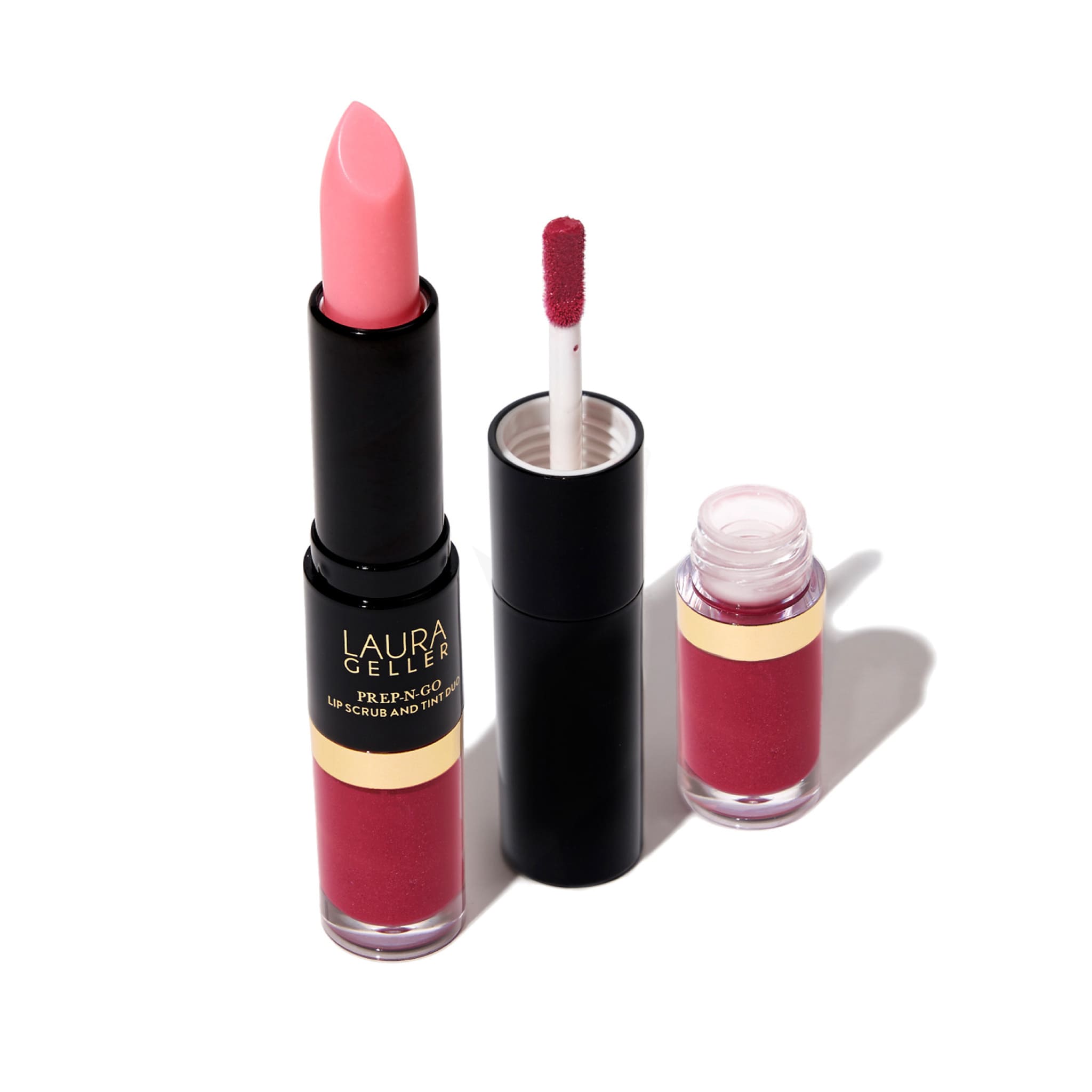 Prep-n-Go Lip Scrub and Tint Duo - top tier