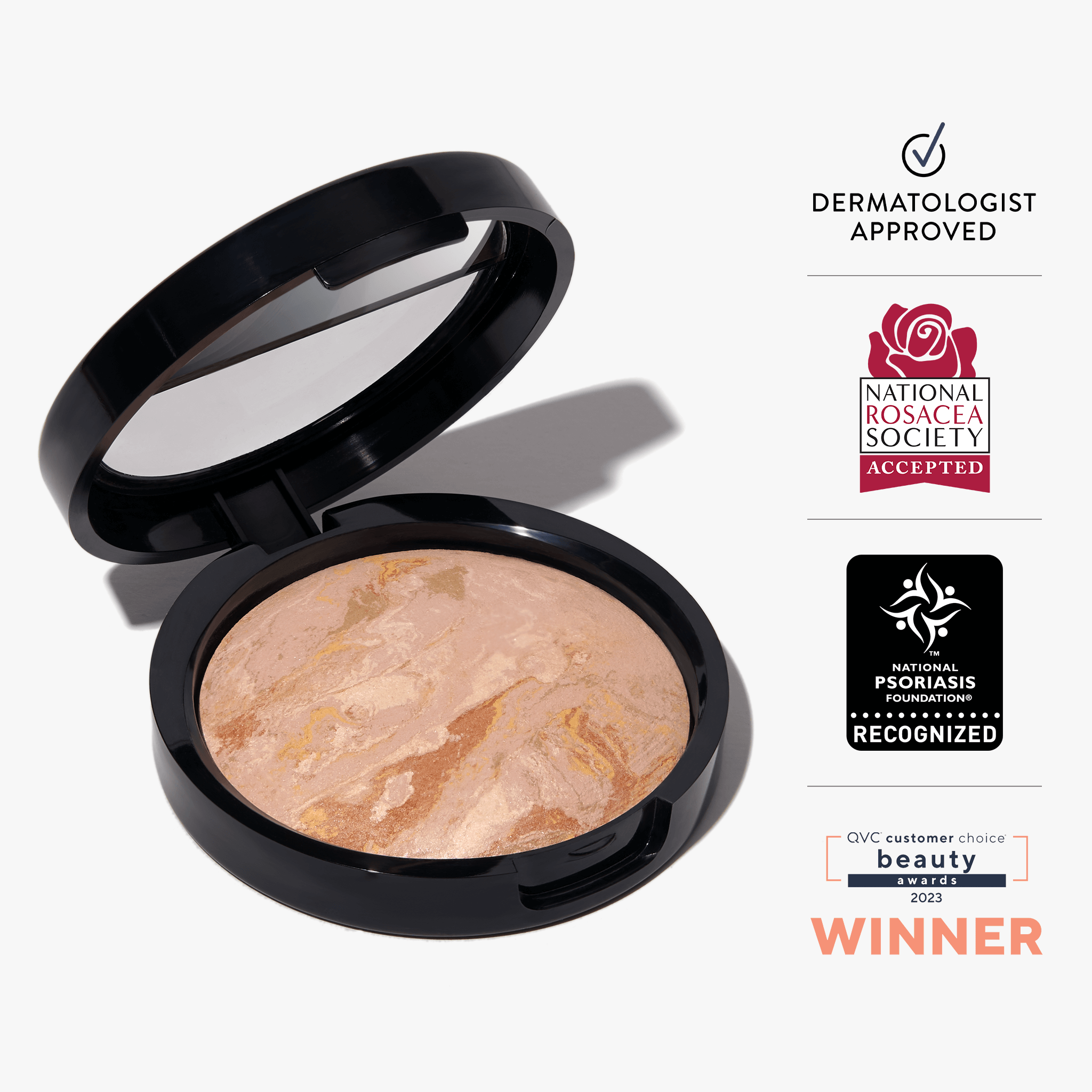 VIDEOWISE (1MB) TEST - Baked Balance-n-Brighten Color Correcting Foundation