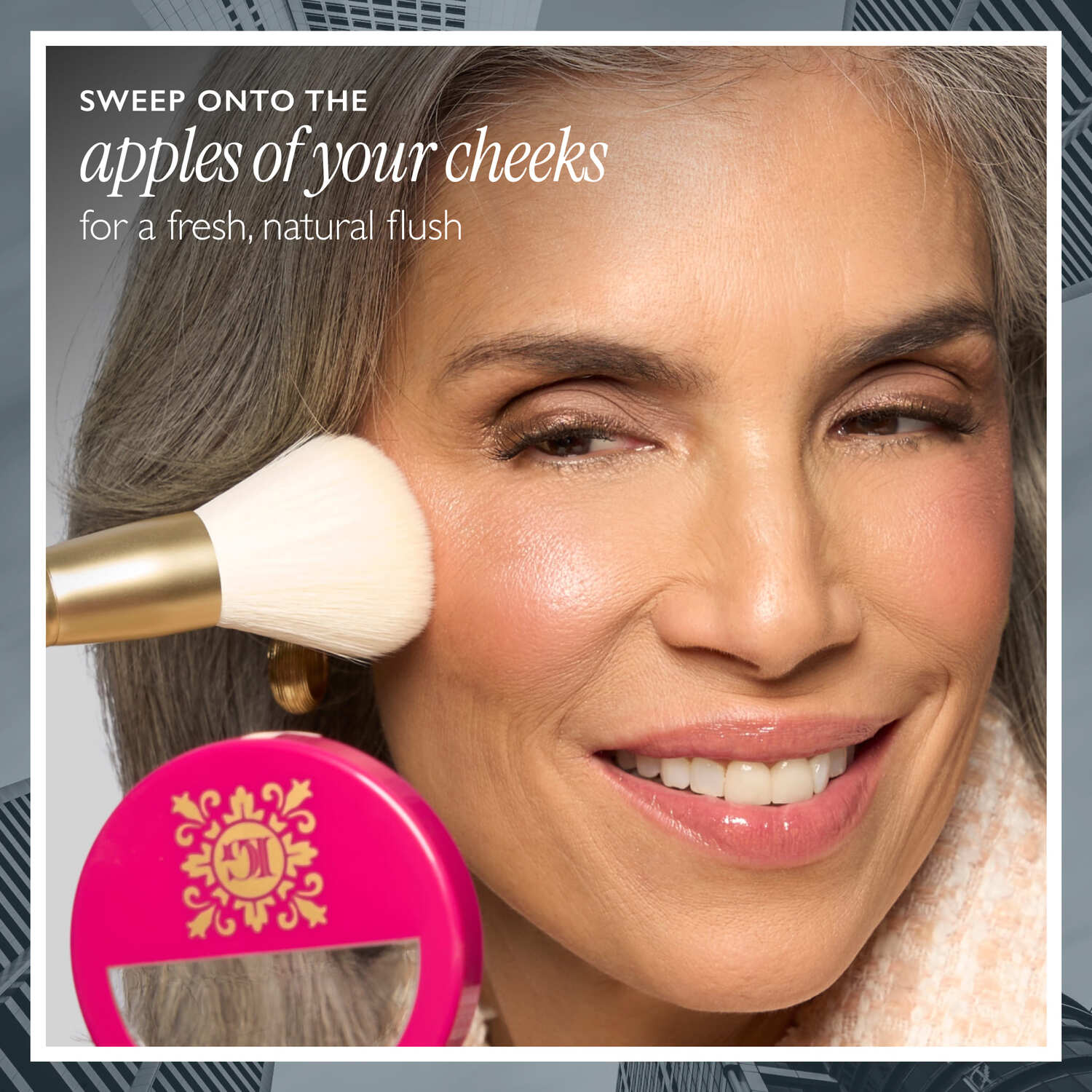 Limited Edition Baked Blush-n-Brighten Marbleized Blush