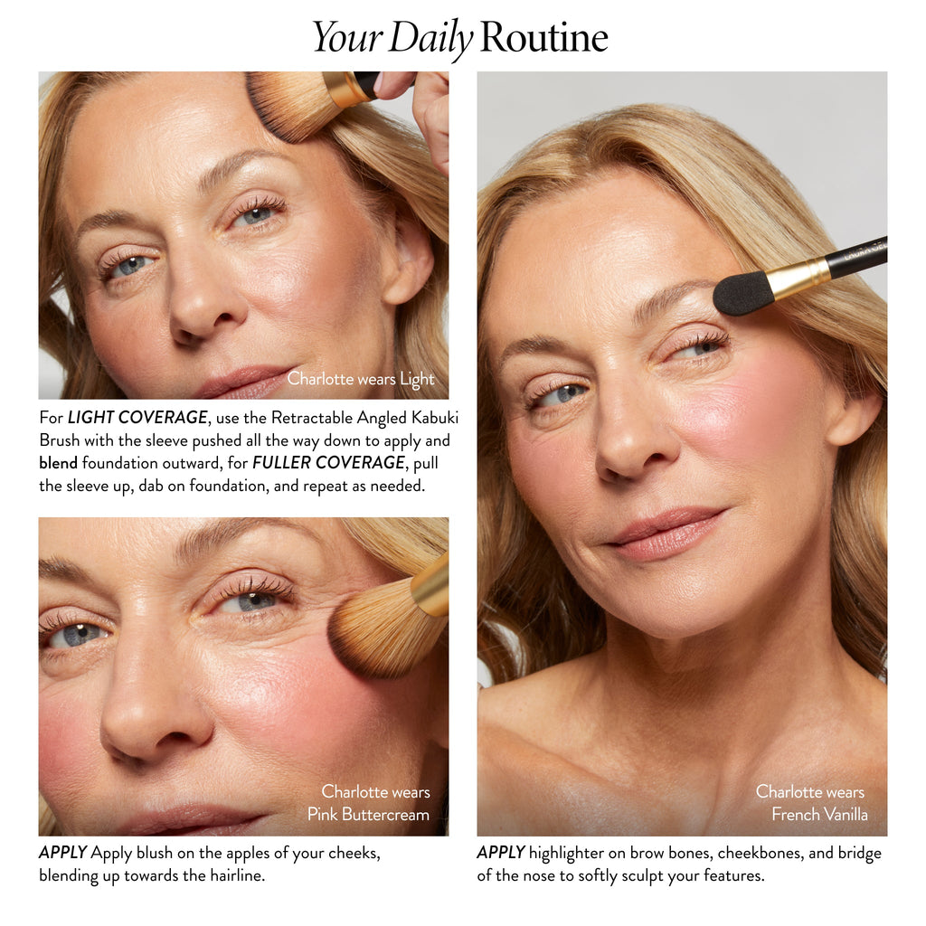 Build your own Daily Routine: Natural Finish Full Face Kit (4 PC)